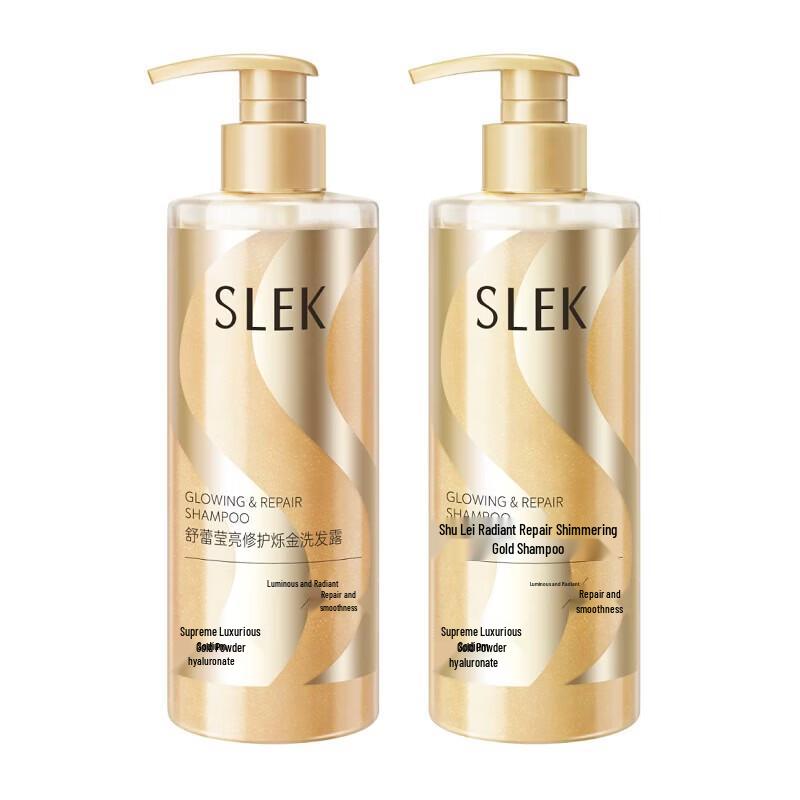 

SLEK Brightening & Repair Shimmering Gold Shampoo