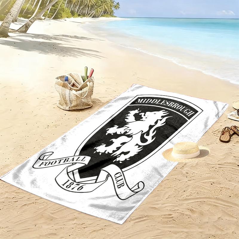 Middlesbrough Towel, Large Soft Quick Dry Towel for Beach Camping Swimming