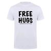 2026 Free Hugs Printing T Shirt for Unisex Male Summer Top Tee O Neck Short Sleeve Fashion Cotton TShirt Tshirt Unisex Brand Clothing