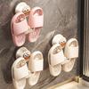 Bathroom Slipper Rack No Punching, Storage Hook, Bathroom Slipper Hanger, Toilet Door Rear Suction Cup Rack, Wall Hanging