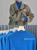 Korean Style Candy Color Soft Knit Women's Sweater - Gentle, Skin-Friendly, Half-High Collar.