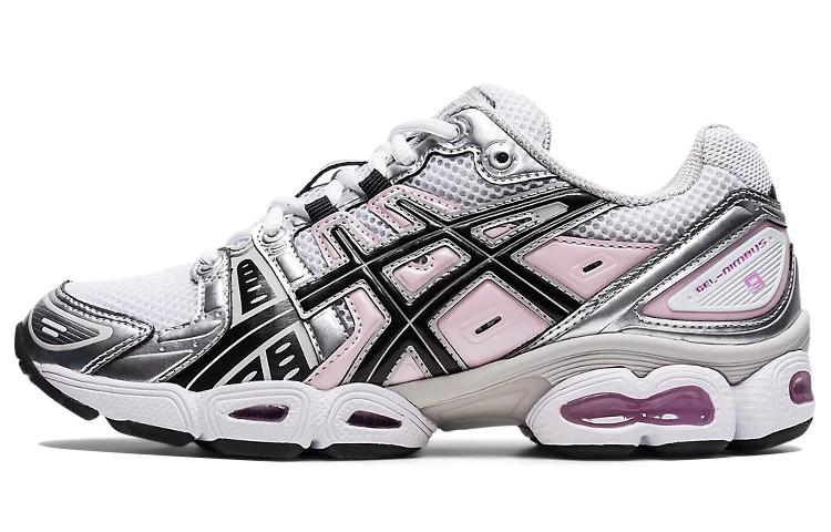 

ASICS Gel Nimbus 9 White Black Light Pink Women s 1202A278-103 35.5