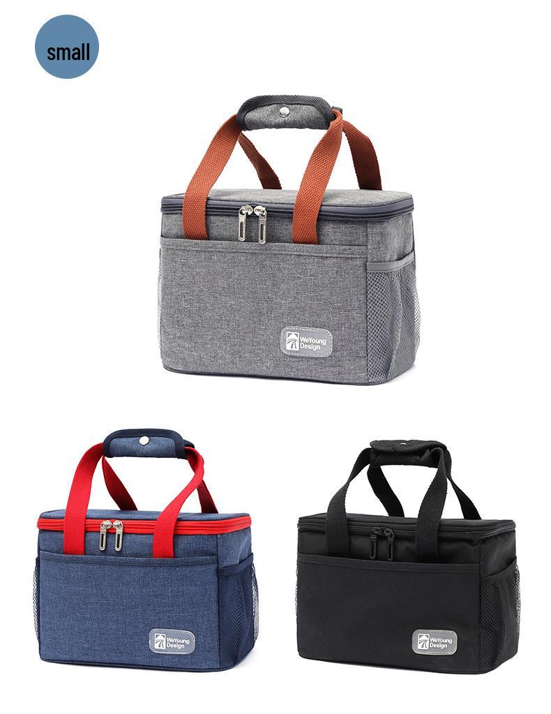 Vylepšená vodotěsná izolovaná taška na oběd z hliníkové fólie se silným uchem