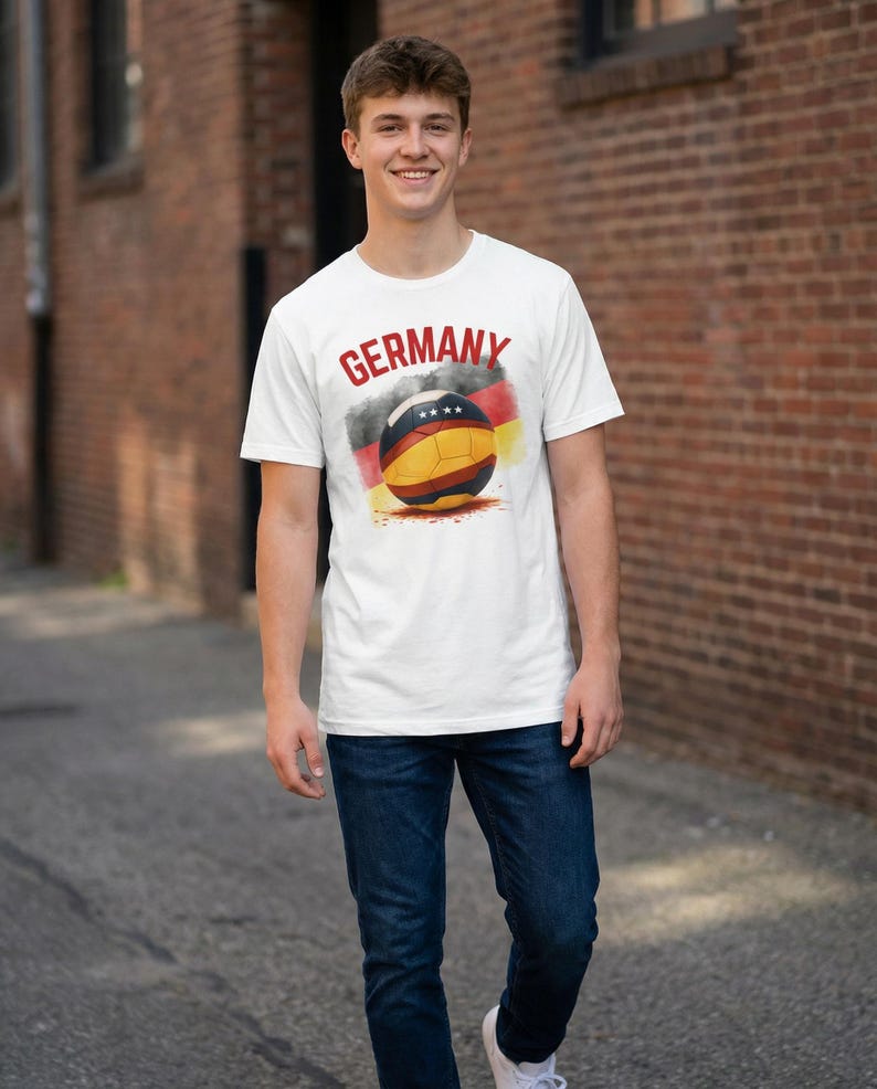 Germany soccer t-shirt, World Cup 2026 fan tee, national team supporter shirt 3XL