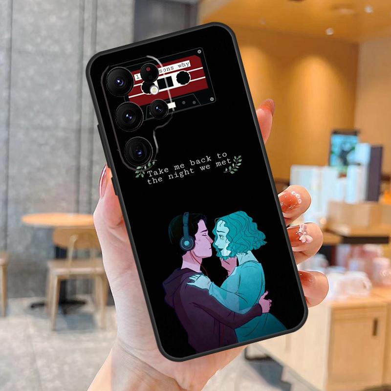 13 Thirteen Reasons Why Phone Case For Samsung Galaxy S25 S24 S22 S21 S20 S23 Ultra S9 S10 Plus S25 FE Back Cover