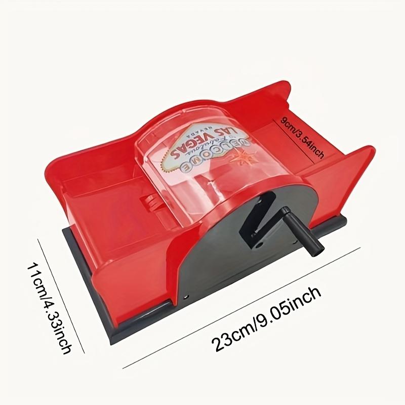 

Manual Poker Card Shuffler - Handheld card dealer, durable ABS material, suitable for Texas Hold em and table games