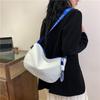 Women's Large Capacity Nylon Crossbody Bag with Wide Strap