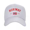 Baseball Cap Norway EST Independence Day Wild Sun Shade Peaked Adjustable Outdoor Caps