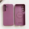 Silicone Liquido Ufficiale Per Custodia Magnetica Per Per Samsung Galaxy S25 S24 S23 S22Ultra Plus A56 A16 A55 A54 Copertura Morbida Candy