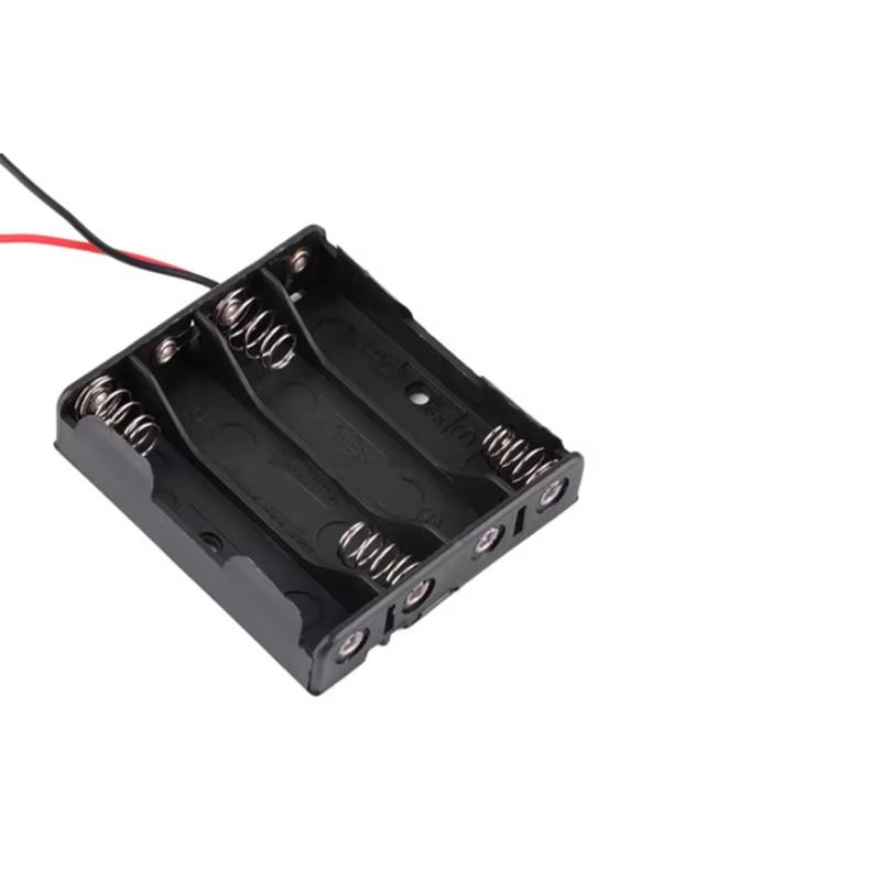 1Pcs 1x 2x 3x 4x AAA Battery Holder Box Case With Wire Lead 1 2 3 4 Slot Battery Container AAA Power Case Switch/Cover To Choose