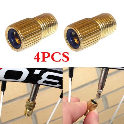 4 Pçs/set Para Válvula Adaptador Conversor Tubo Da Bomba Da Bicicleta Da Bicicleta Da Estrada 1.5Cm
