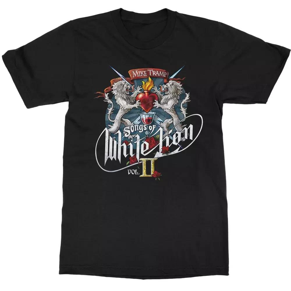 Songs of White Lion 2025 Mike Tramp T Shirt Full Size S-5XL FH1120 XL