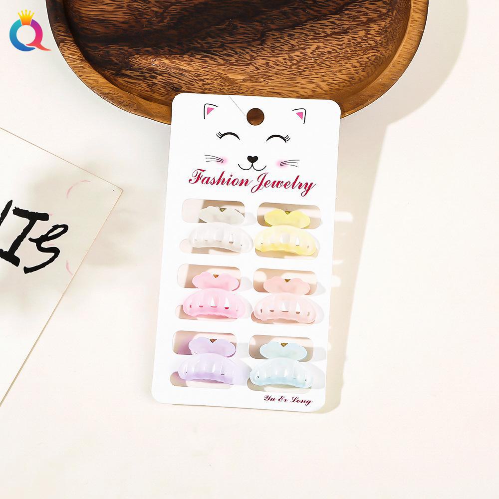 Qiyue Korean Matte Mini Hair Clip – Simple Fashion Hairpin for Bangs