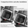 For Tesla Cybertruck 2025 Center Console Armrest Box Divider Organizer Partition Plates Storage Holder Container Car Accessories