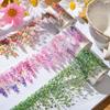 200cm/roll Vine Theme Flower Landscaping Tape PET Decorative Tape Plant Tape  Diary Decoration