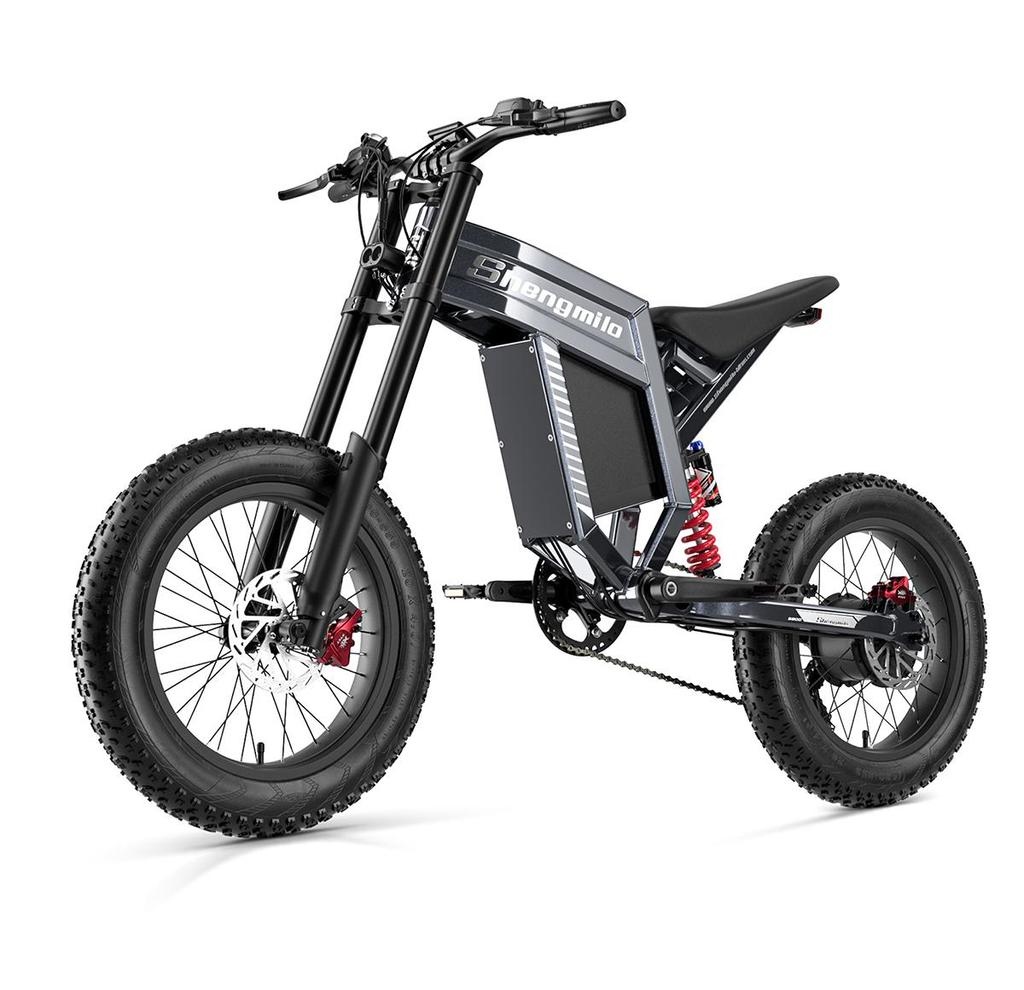 Shengmilo S900 Electric Bike - 1500W Motor, 60V 30Ah Battery, 20*4.0 Fat Tires, Shimano 7-Speed for Off-Road