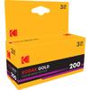 Kodak Color Negative Film GOLD 200 35mm 24 Exposures 7518301 3-Pack