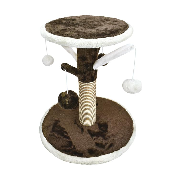 

Pompom Mini Tower Brown