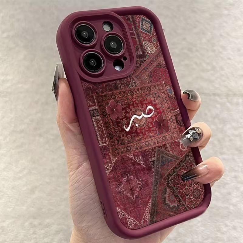 Phone Case for Huawei P50 Honor X7d X9d 400 300 X6B 200 X8A  X8C X9b 90 Magic8 Magic7 X9c Smart Lite Pro 4G 5G Red Floral Carpet