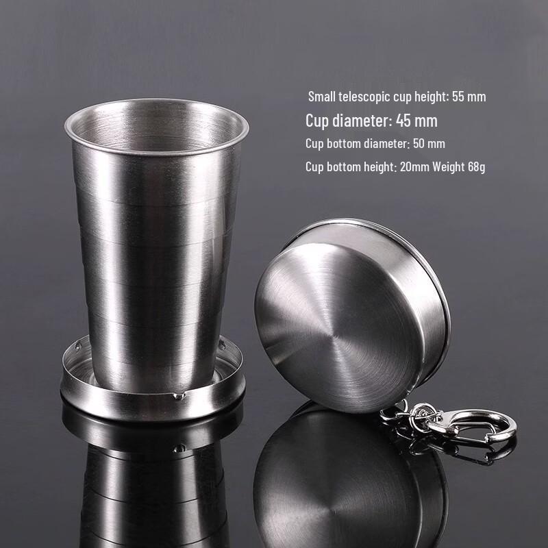 

OLOEY Stainless Steel Folding Water Cup