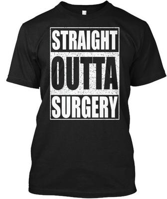 Direkt aus der Operation Lustiges Patienten-GIF T-Shirt Hergestellt in den USA Größe S bis 5XL