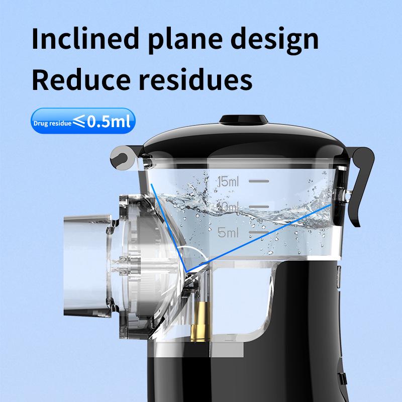 Children's Ultrasonic Silent Nebulizer LED Display Portable USB Rechargeable