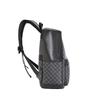 Large Capacity Business Travel Computer Bag Outdoor Sports Travel Leisure Backpack Pu Plaid Backpack