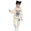 Girls' Autumn Winter Set, Korean Style Sweatshirt, Fleece Lined, Thick, Comfortable and Casual