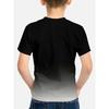 Kindermode Sommer gedruckt 3D T Shirt Jungen Tees Casual Kurzarm O Hals Mädchen Tops