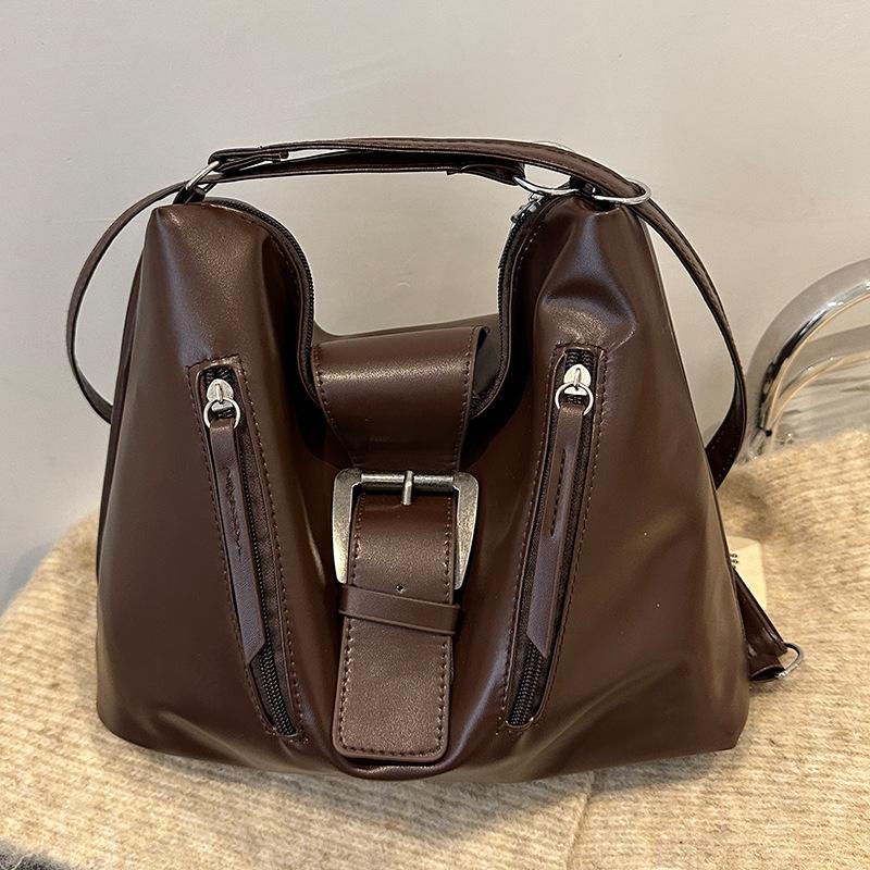 

Осенне-зимняя ретро-сумка большой вместимости для женщин, новая модная сумка-тоут для поездок на работу, высококачественная универсальная сумка через плечо для женщин