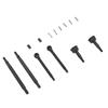 RC Axle Drive Shaft Front Rear Steel Black Drive Shaft Set Replacement For Traxxas TRX4M 1 18 RC Crawler Car