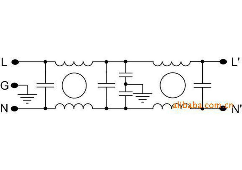NF221B10/01 10A 250V EMI Filter