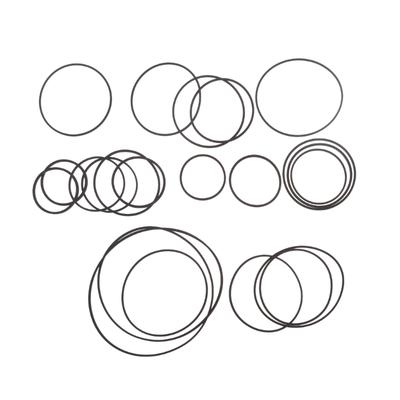 20PCS Durable Rubber Belt 35-65mm 190mm for CDROM Video Machines Recorders  DVD Drive Rubber Belts