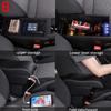 For Chevrolet SPIN car armrest box interior modification double-layer USB storage box center console car accessories elbow suppo