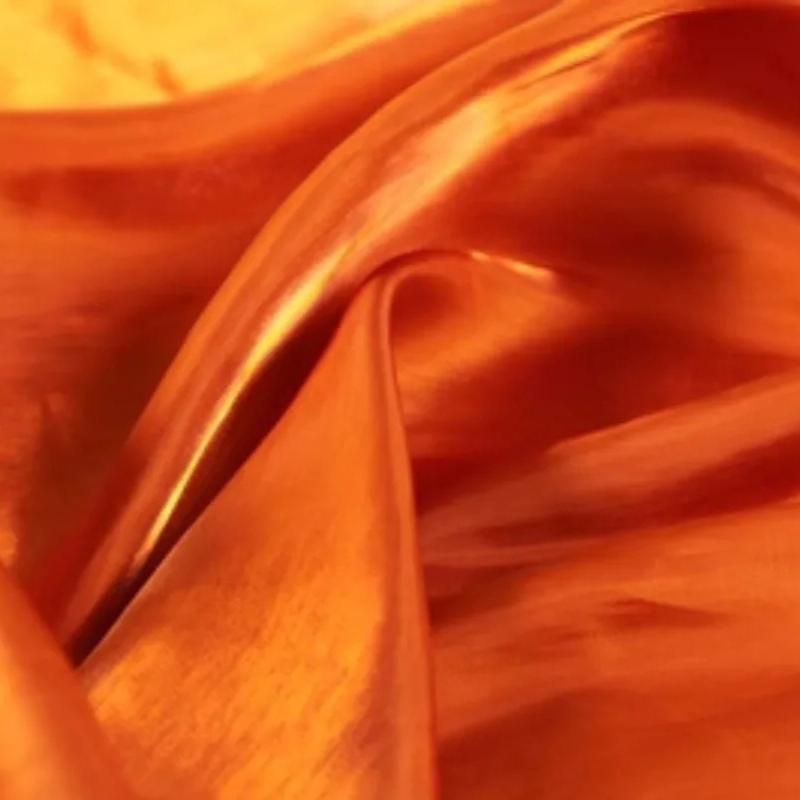 100/300cm Crystal Silk Pearlescent Fabric Bright Face Silk Smooth for Diy Sewing Dress Shirt Wholesale Cloth Apparel Material