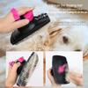 Sprayable Horse Bath Massage Brush Plastic Pet Bathing Brush Multipurpose Dog Beauty Brush  Dogs