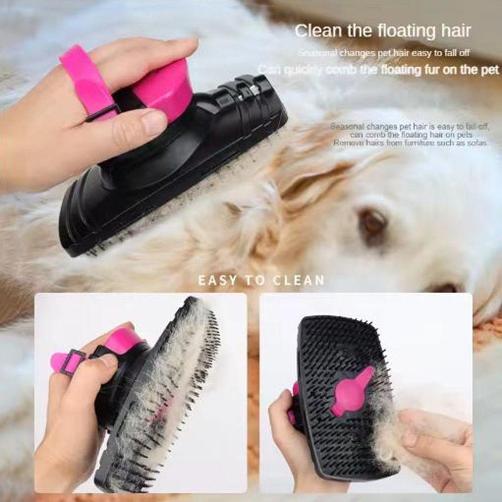 Sprayable Horse Bath Massage Brush Plastic Pet Bathing Brush Multipurpose Dog Beauty Brush  Dogs