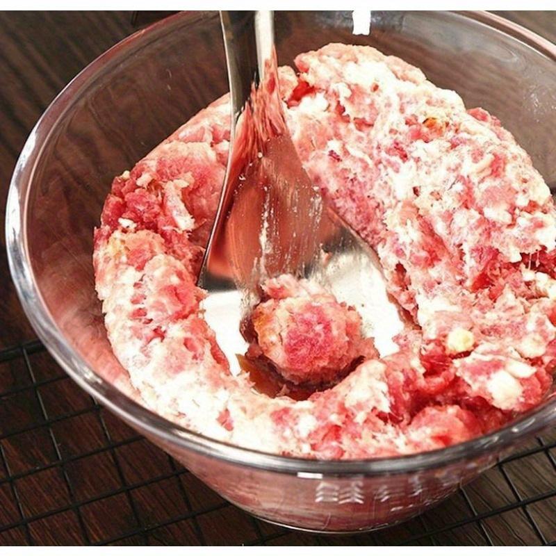 1PC Stainless Steel Meatball Maker Spoon Stainless Steel Non-Stick Creative Meatball Maker Cooking Tools Kitchen Gadgets and Accessories