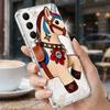 Vintage Lucky Golden Horse Case For Samsung S26 S25 Ultra S24 Plus S22 S23 S21 FE A54 A15 A35 A55 A16 A36 A56 A17 A37 A57 5G Clear TPU Soft Cover