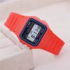 Square Dial Children Watch Analog Digital Sport Watch Simple LED Watch  Kids Wear