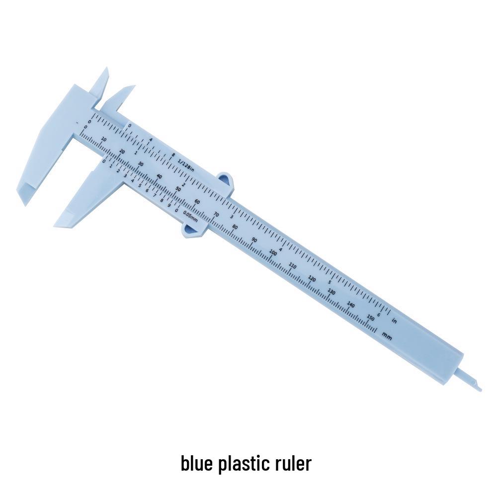 Plastic Vernier Caliper 0-150mm Measuring Tool for Students