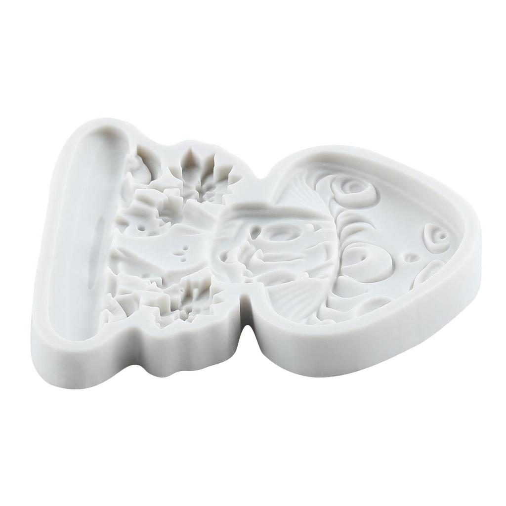 Mushroom Silicone Molds Mushroom Elf Fondant Mold Cake Decorating Tools Cupcake Topper Candy Chocolate Gumpaste Mold
