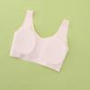 Cute Printed Girl's Developmental Seamless Underwear Without Steel Rings Breathable Skin Friendly Anti Slip Anti Curling Elastic Shoulder Strap Bra