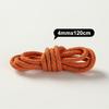 1 Pair 120CM Reflective Sports Shoelace Round Woven Rope Rhoelace Rtrong Light Shoelace Durable Polyester Shoelace Rope