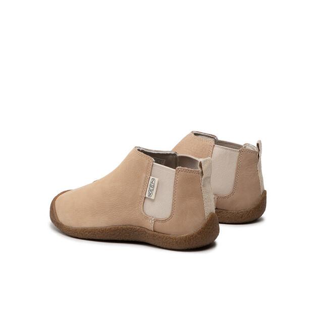 Keen Mosey 1026453 Beige Leather Chelsea Boots