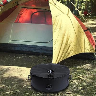 Base de sombrilla, soporte, bolsa de arena con peso, resistente con asas, dosel, bolsa de arena, pesas para tienda de campaña, bolsas para