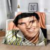 Elvis Presley Performance Blanket Soft Warm Cozy Great for Livingroom Picnics Office Chair Four Seasons Universal Playful Design