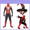 Spiderman No Way Home kostuum jumpsuit, voortreffelijke afwerking, perfecte stiksels.