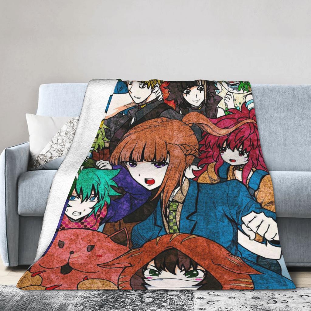 YTTD Anime Shin Sou Idk Sara Blankets Your Turn To Die Game Fuzzy Funny Breathable Throw Blanket for Home  Winter