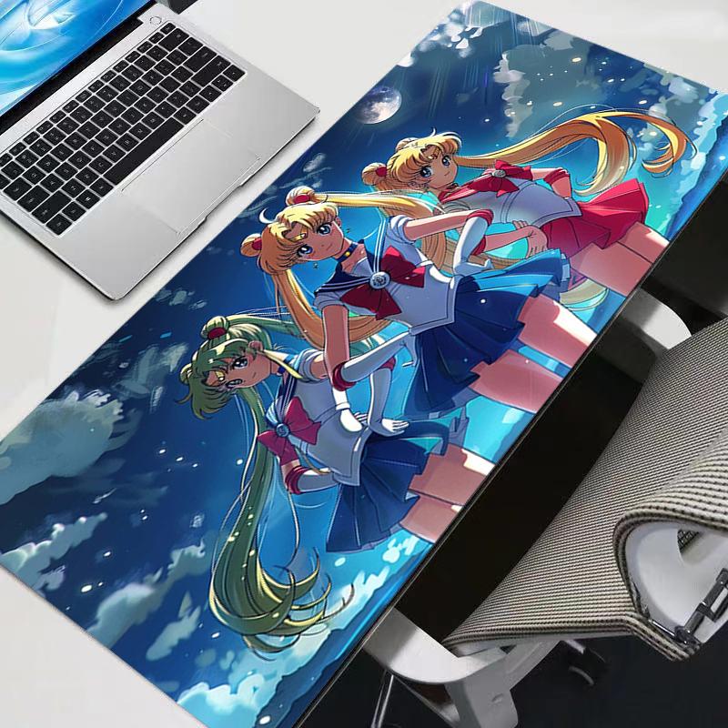 Popular Mouse Pad Gaming Accessories Mousepad Kawaii SSailor Moon Game PC Completo Computer Keyboard Desk Mat Varmilo Table Pad